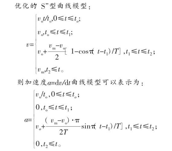 带式输送机优化的S型曲线模型